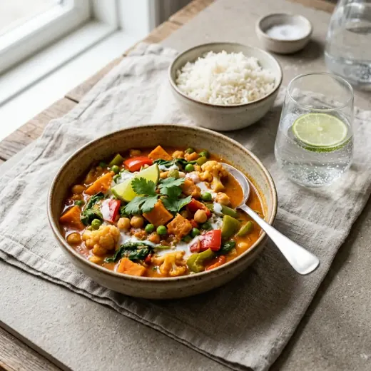 Curry wegetariańskie