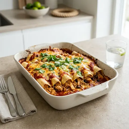 Enchiladas z kurczakiem