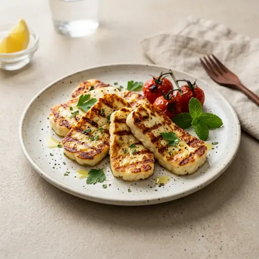 Grillowane halloumi