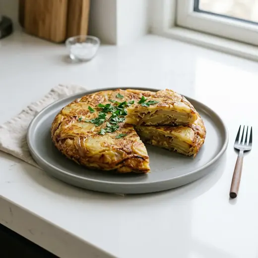 Hiszpańska tortilla z ziemniakami