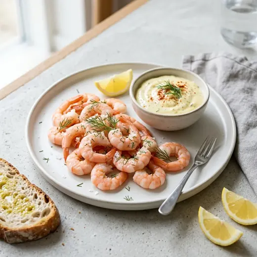 Krewetki z aioli