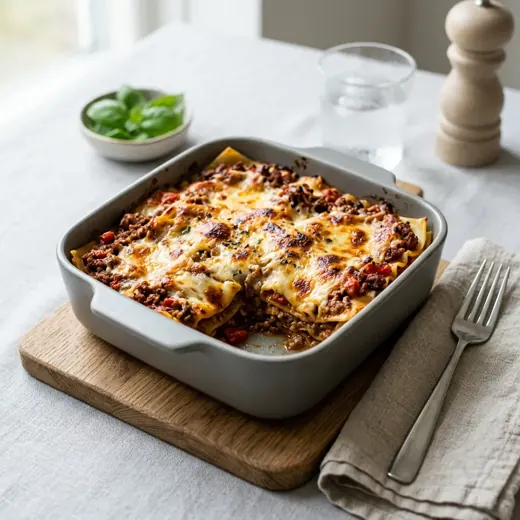 Lasagnette z frytkownicy beztłuszczowej