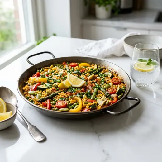 Paella wegetariańska