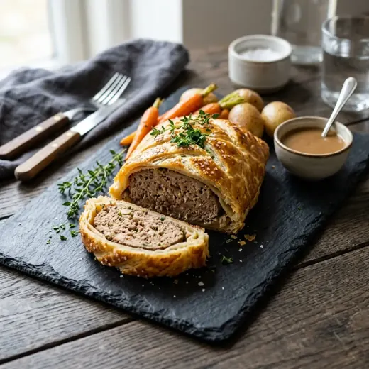 Pieczeń rzymska w cieście