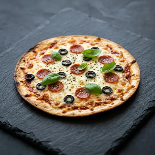 Pizza na tortilli z frytkownicy beztłuszczowej