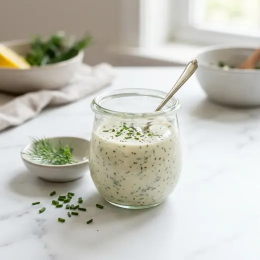 Sos crème fraîche