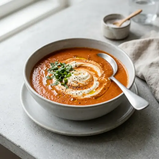 Zupa pomidorowa z mascarpone