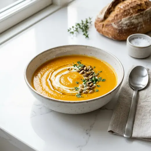 Zupa z dyni hokkaido