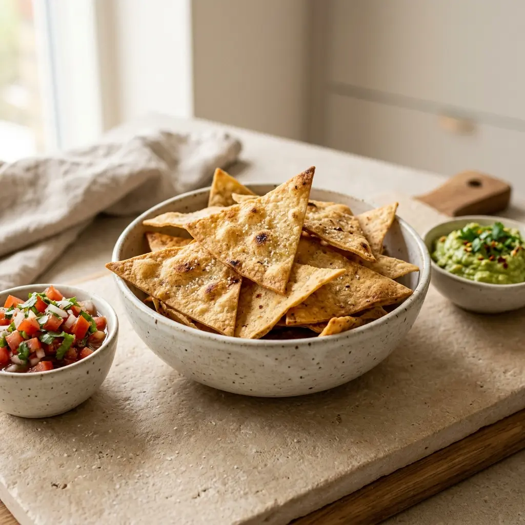 Domowe chipsy tortilla
