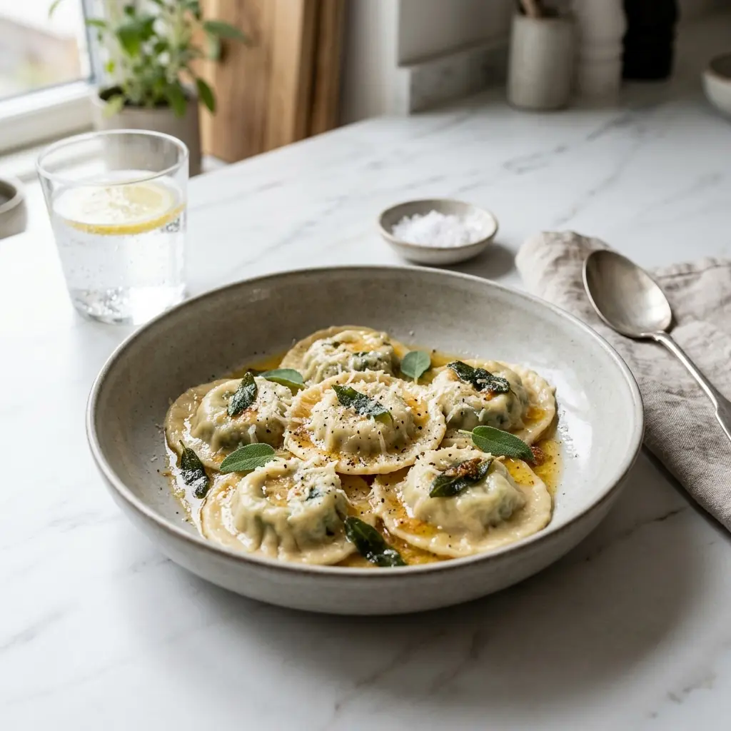 Domowe ravioli