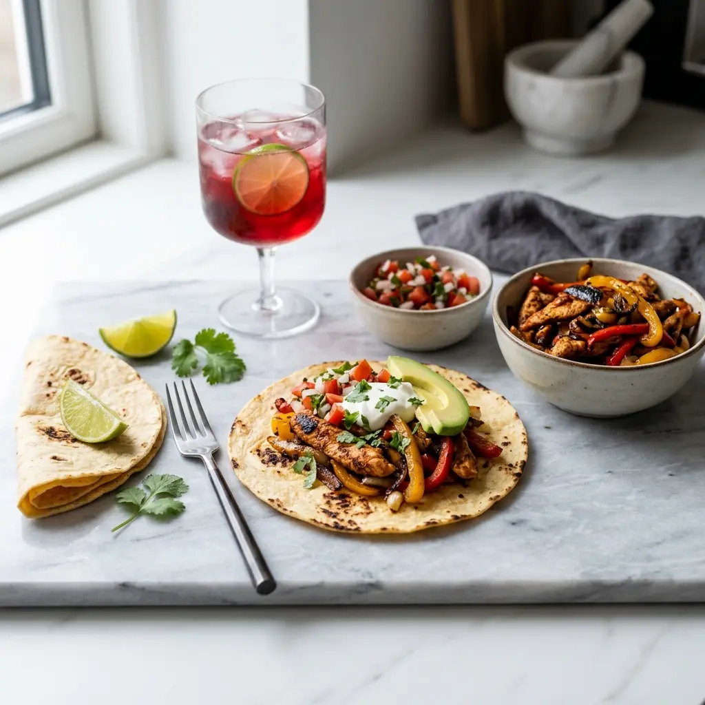 Fajitas z kurczakiem