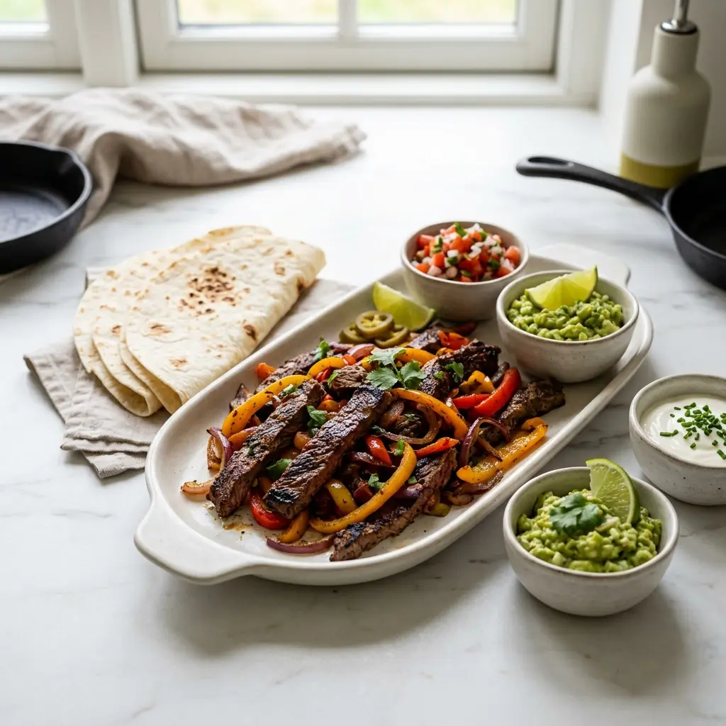 Fajitas z wołowiną