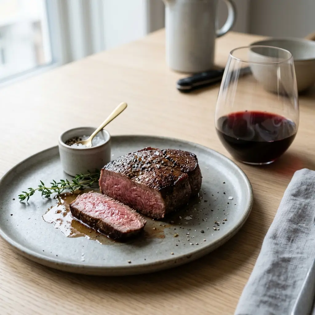 Filet wołowy z patelni