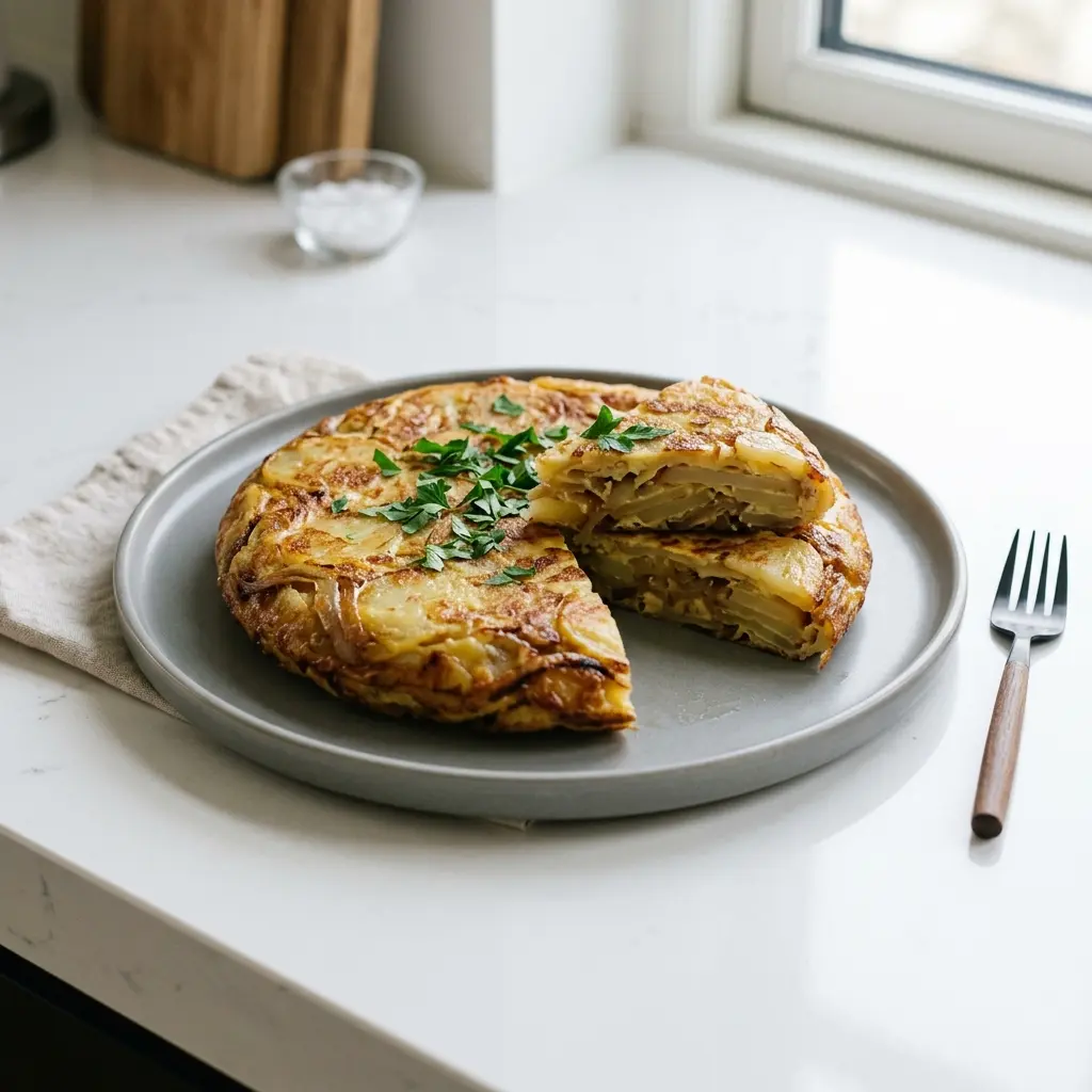Hiszpańska tortilla z ziemniakami