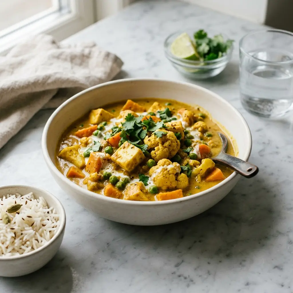 Korma wegetariańska