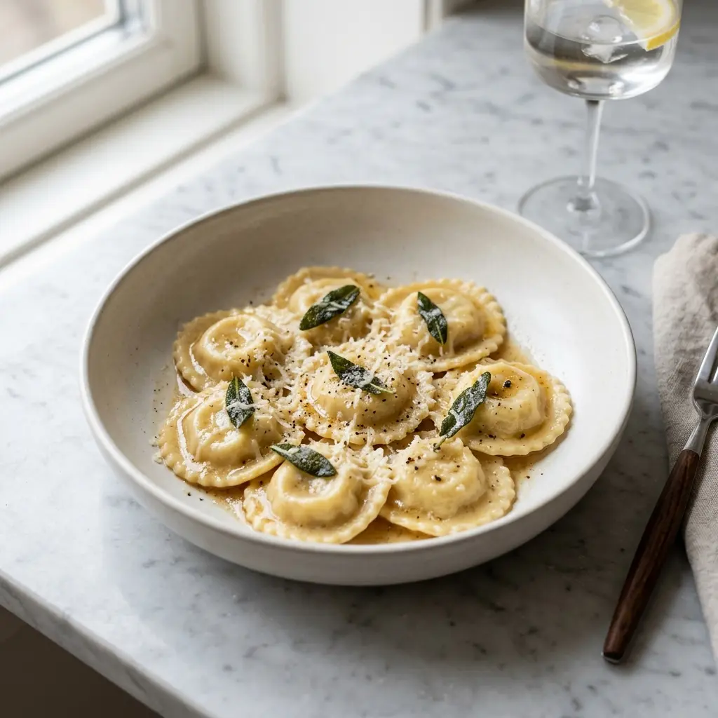 Ravioli z serem