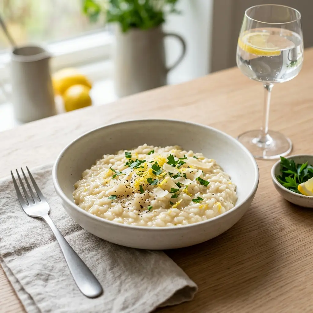 Risotto z cytryną