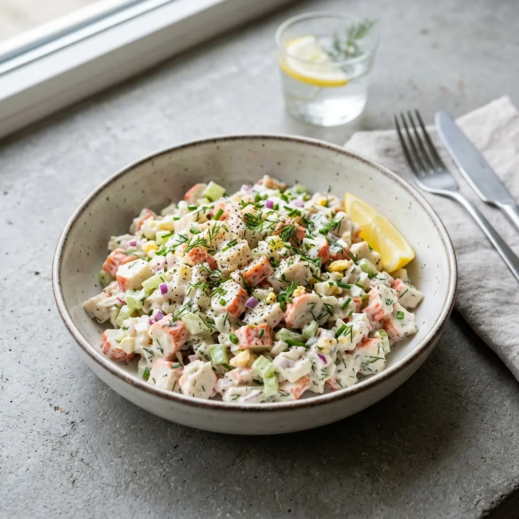 Sałatka z surimi
