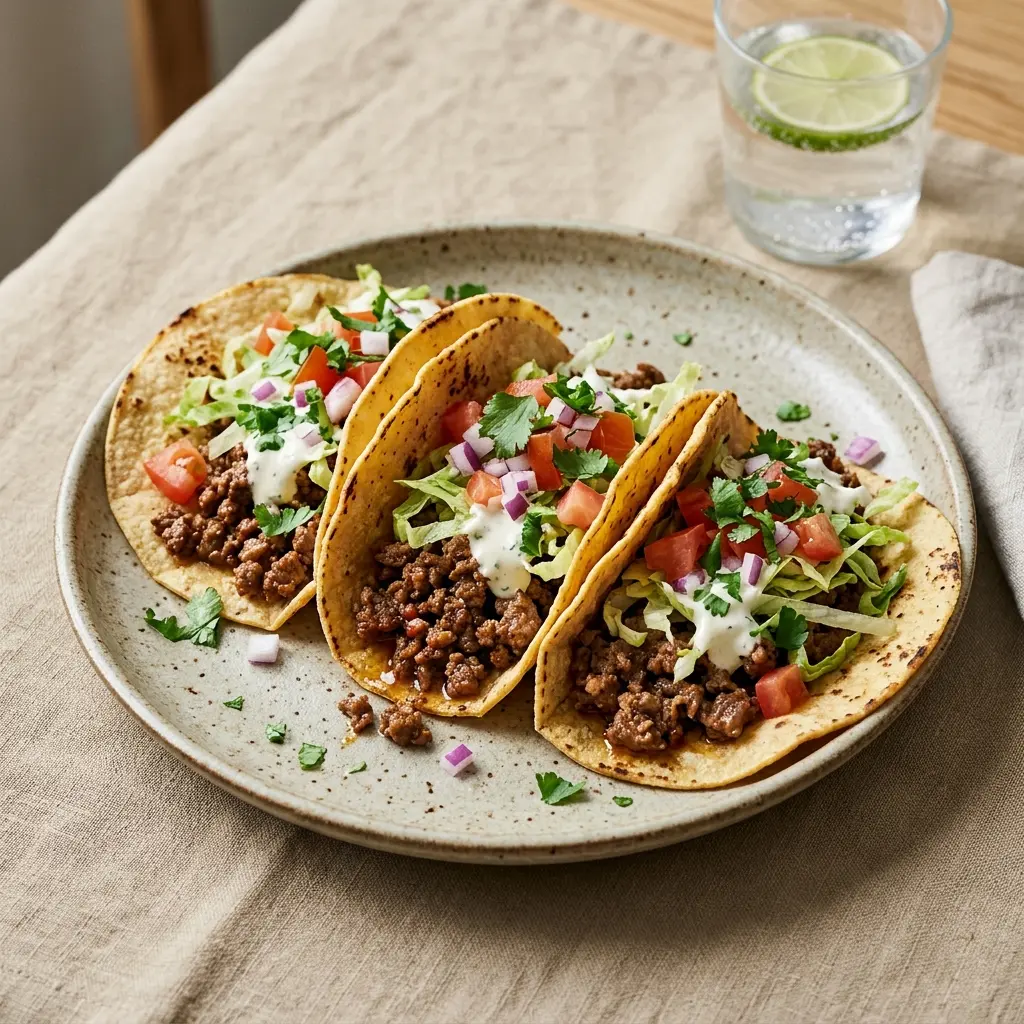 Tacos z wołowiną