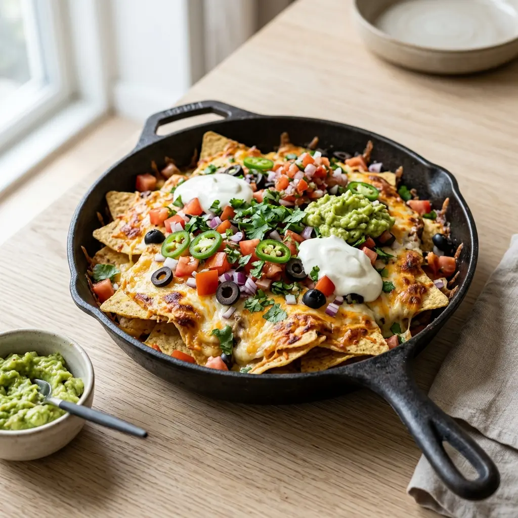 Zapiekane nachos