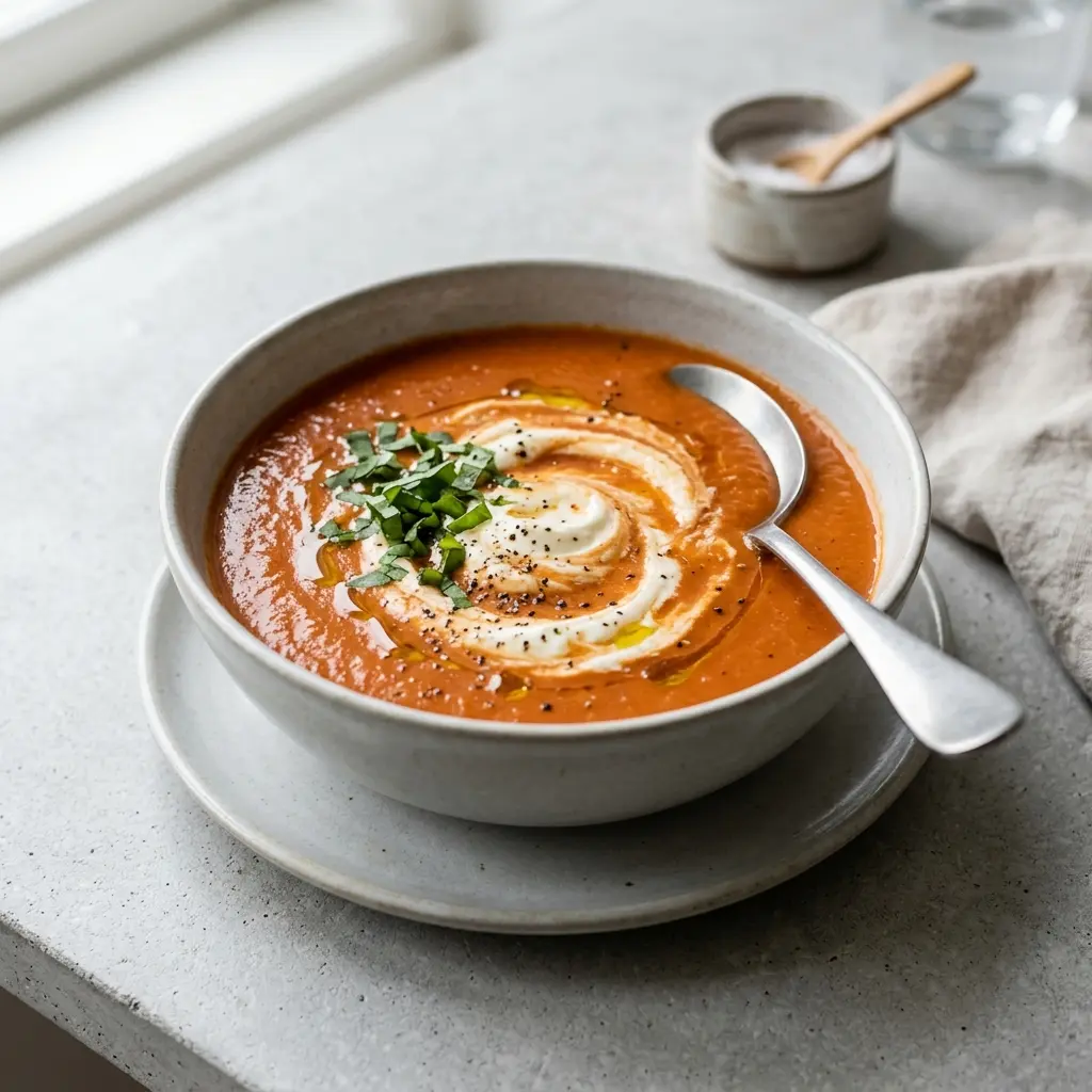 Zupa pomidorowa z mascarpone