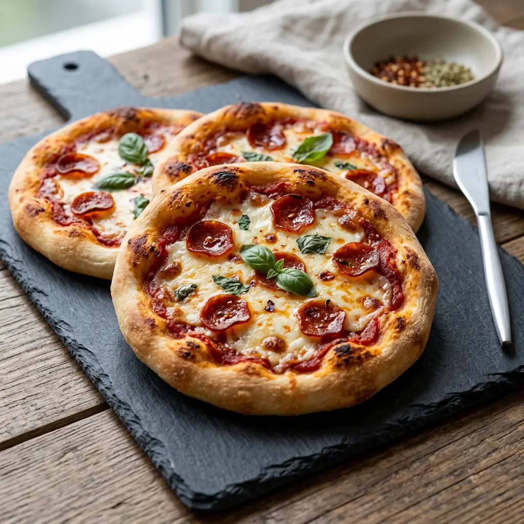 Mini pizze z frytkownicy beztłuszczowej