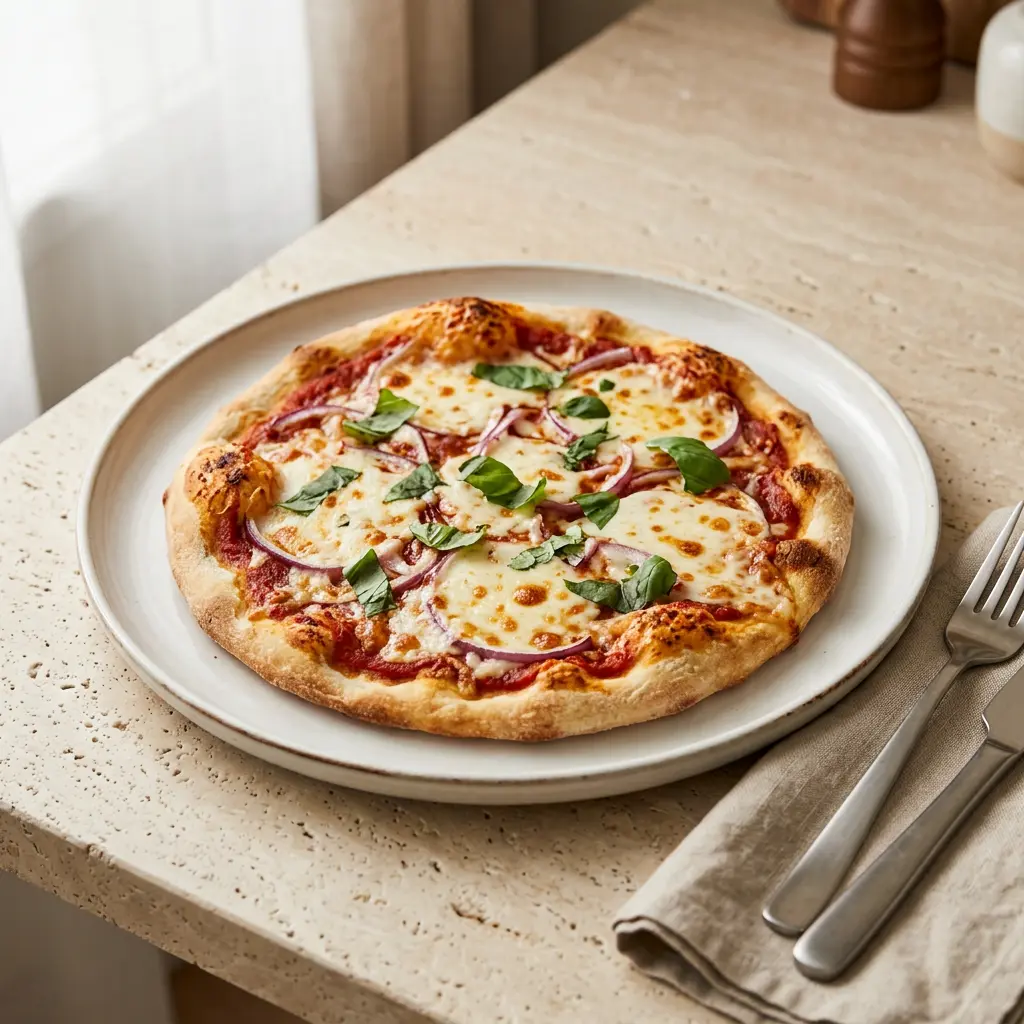 Pizza z frytkownicy beztłuszczowej