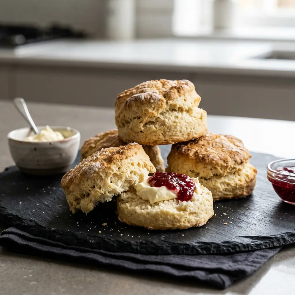 Scones z frytkownicy beztłuszczowej