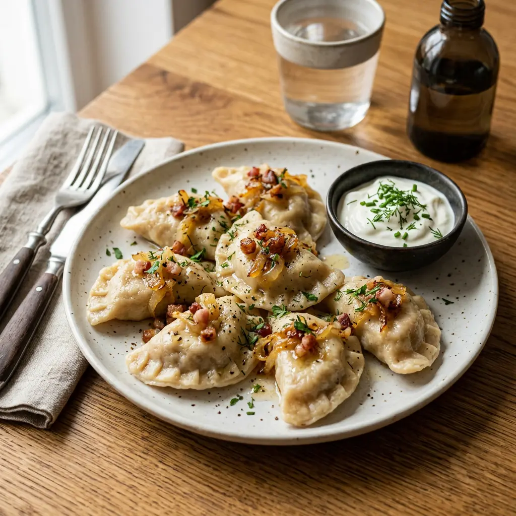 Pierogi z mięsem